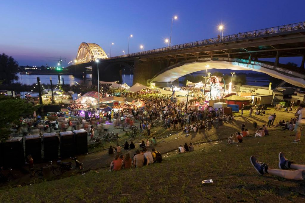 Fort Lent Feest locatie voor Gelderland, Nijmegen en Arnhem vierdaagsefeesten